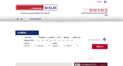 Desktop Screenshot of immosainteloi.com
